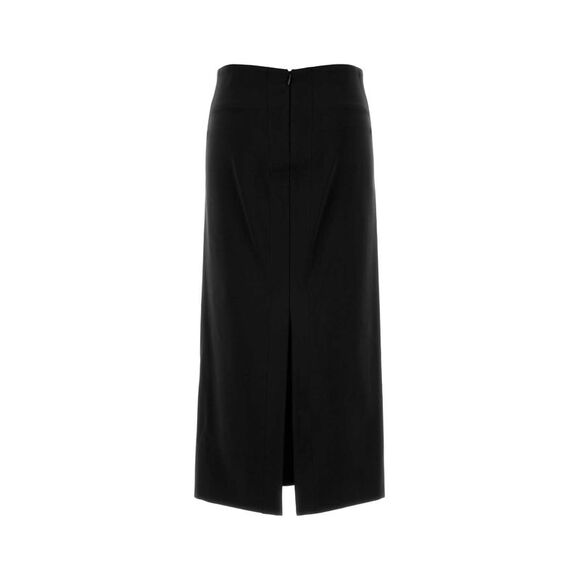 Jil Sander Women Black Jersey Skirt